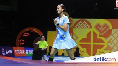 Olahraga Indonesia - Putri Melaju meski Sempat Kesulitan Hadapi Bola Tajam Lawan - sport.detik.com - Indonesia - Thailand - Taiwan - Malaysia