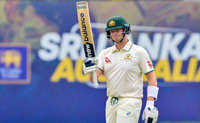 Ricky Ponting - Steve Waugh - Steve Smith - Steven Smith - Allan Border - Steve Smith's First Reaction After Breaching 10,000 Test-Run Mark: "Nice To..." - sports.ndtv.com - Australia - India - Sri Lanka - county Smith