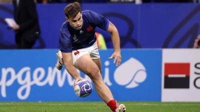 Antoine Dupont - Fabien Galthie - Romain Ntamack - Cyril Baille - Gregory Alldritt - Damian Penaud - Charles Ollivon - Julien Marchand - Thomas Ramos - Damian Penaud adds to France injury woes ahead of Six Nations opener - rte.ie - France - Argentina - Ireland