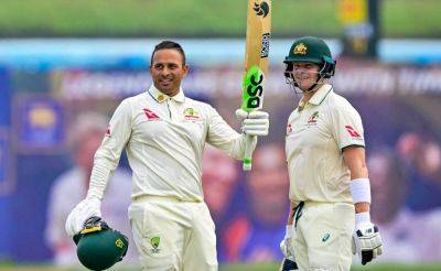 Ricky Ponting - Steve Waugh - Steve Smith - Steven Smith - Allan Border - Usman Khawaja - Steve Smith, Usman Khawaja Slam Unbeaten Tons, Australia On Top vs Sri Lanka - sports.ndtv.com - Australia - Sri Lanka - county Smith
