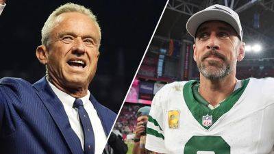 RFK Jr has NFL star Aaron Rodgers' full support ahead of confirmation hearing
