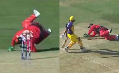 Jason Roy - Alex Hales - Sam Curran - Watch: Pakistan Wicketkeeper Azam Khan Produces Hilarious Run-Out Miss, Video Goes Viral - sports.ndtv.com - Uae - Pakistan