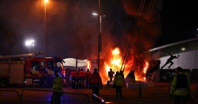Etihad Stadium fire LIVE as blaze breaks out ahead of Man City vs Club Brugge game - manchestereveningnews.co.uk