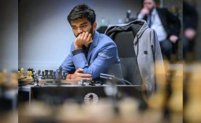 Fabiano Caruana - Vincent Keymer - Tata Steel Master: D Gukesh Beats Leon Mendonca To Jump Into Sole Lead - sports.ndtv.com - Russia - Netherlands - Usa - Uzbekistan - India - Slovenia