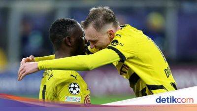 Borussia Dortmund - Nico Schlotterbeck - Emre Can - Marcel Sabitzer - Gregor Kobel - Julian Brandt - Julian Ryerson - Shakhtar Donetsk - Dortmund Vs Shakhtar: Die Borussen Menang 3-1, Masuk Play-off Liga Champions - sport.detik.com
