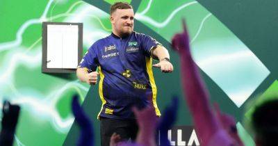 Luke Littler makes six-word promise ahead of World Darts Championship final vs Michael van Gerwen