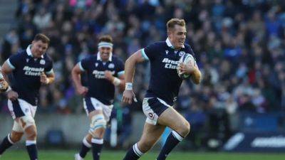 Gregor Townsend - Rory Darge - Kyle Rowe - Jonny Gray - Huw Jones - George Horne - Finn Russell - Zander Fagerson - Rory Sutherland - Darcy Graham - Blair Kinghorn - Matt Fagerson - Jack Dempsey - Grant Gilchrist - Jamie Ritchie - Stafford Macdowall - McDowall to partner Jones at centre for Scotland against Italy - channelnewsasia.com - Italy - Scotland - Jordan - county Jones - county Stafford