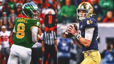 Dillon Gabriel - Senior Bowl QBs Dillon Gabriel, Riley Leonard look to restore 'Brady phenomenon' - foxnews.com - state Oregon - state Texas - state Alabama - county Mobile - state Oklahoma