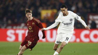 Kevin Trapp - Roma book Europa League playoff place with win over Frankfurt - channelnewsasia.com - Germany