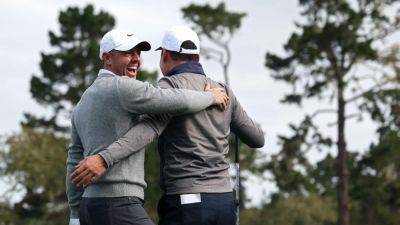 Rory Macilroy - Pga Tour - Russell Henley - Shane Lowry - Scottie Scheffler - Aces high as Rory McIlroy and Shane Lowry impress at Pebble Beach - rte.ie - Ireland - Augusta