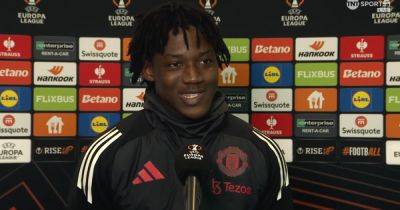 Kobbie Mainoo drops subtle hint about his Manchester United future