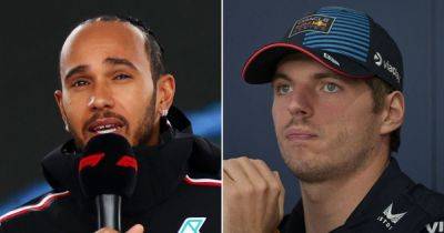 Lewis Hamilton's 'pushing in background', abandoned race plans, Max Verstappen statement