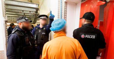 Arrests after police swoop on abattoir at night in sudden raid