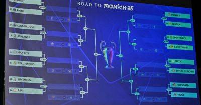 Man City vs Real Madrid Champions League dates confirmed as fixture list set