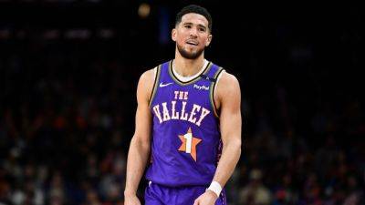 Devin Booker - Star Game - Aaron Fox - Tyrese Maxey - Zach Lavine - Chase Center - All-Star Game - Suns' Devin Booker supports expanding All-Star Game rosters - ESPN - espn.com - San Francisco - county Norman - county Powell