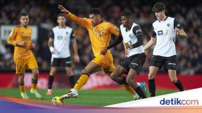 Valencia Vs Madrid: Los Blancos Menang 2-1 dengan 10 Pemain