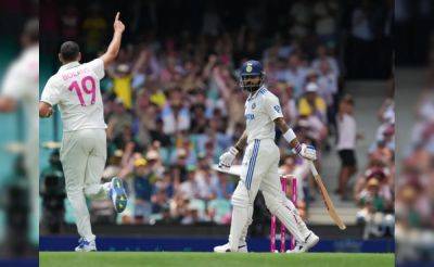 On Virat Kohli's Dismissal In Sydney Test, Ex-India Star's Brutal 'Sachin Tendulkar' Verdict