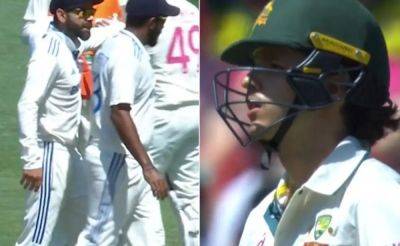 Watch: Virat Kohli, Jasprit Bumrah Brutally Sledge Sam Konstas In India vs Australia 5th Test, Mock Star
