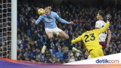 Stefan Ortega - Erling Haaland - Vladimir Coufal - West Ham United - Rico Lewis - Liga Inggris - Man City Vs West Ham: Haaland 2 Gol, Citizens Menang 4-1 - sport.detik.com