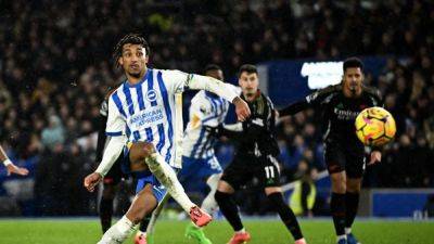 Leandro Trossard - Anthony Taylor - William Saliba - Bart Verbruggen - Ethan Nwaneri - Williams - Arsenal frustrated in 1-1 draw at brave Brighton - channelnewsasia.com