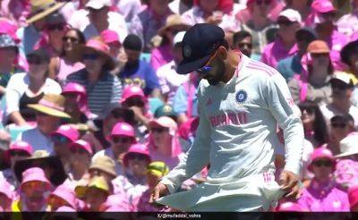 Watch: Virat Kohli Silences Australian Fans With Sandpaper Gesture Amid Social Media Accusations