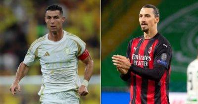 Cristiano Ronaldo and Zlatan Ibrahimovic matched up as former AC Milan manager admits superstar 'not easy' to coach
