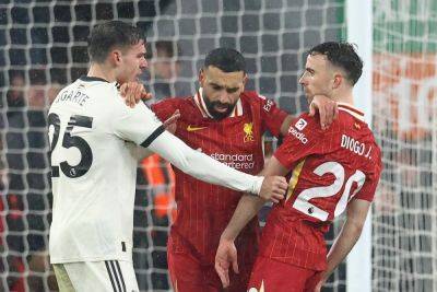 Man Utd draw 2-2 at Liverpool to slow Reds’ title charge