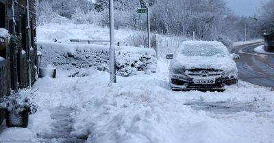 We visited the Greater Manchester village where people are 'always dreading' when it snows
