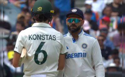 "Simply Not Cricket": Sunil Gavaskar Weighs In On Virat Kohli-Sam Konstas Bumping Incident