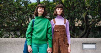 Identical twin sisters share secret tricks so people can tell them apart easily - manchestereveningnews.co.uk - Britain - county Conway