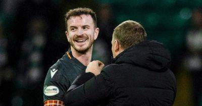 What Brendan Rodgers told Andy Halliday on Celtic Park pitch before Motherwell star responded 'I wanted to cane you'