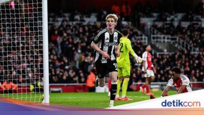 Carabao Cup: Arsenal Ditumbangkan Newcastle di Kandang 0-2