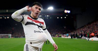 Lisandro Martinez got surprising reaction from Liverpool star over his goal at Anfield
