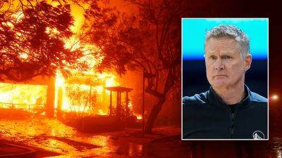 Steve Kerr - Godofredo A.Vásquez - California wildfire forces mother of Warriors head coach to evacuate: 'Just terrifying' - foxnews.com - San Francisco - Los Angeles - state California - Chad - county Pacific - county Los Angeles