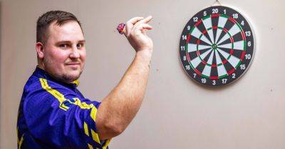 Luke Littler lookalike admits he's dreadful at darts and can't see resemblance as mates tease him over wife's viral video