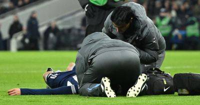 Rodrigo Betancur suffers horror injury as Tottenham give update amid frightening scenes