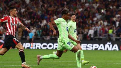 Barcelona into Super Cup final with 2-0 win over Bilbao