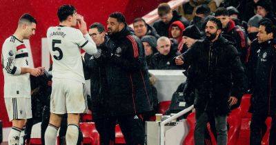 Bruno Fernandes - Alex Ferguson - Sergio Reguilon - Diogo Dalot - Ruben Amorim - Noussair Mazraoui - International - Tyrell Malacia - Manchester United's most important signing could be a free transfer - manchestereveningnews.co.uk