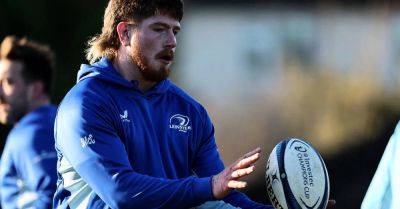 Joe Maccarthy - Leinster Rugby - Joe McCarthy relishing physical battle as Leinster face La Rochelle - breakingnews.ie - France