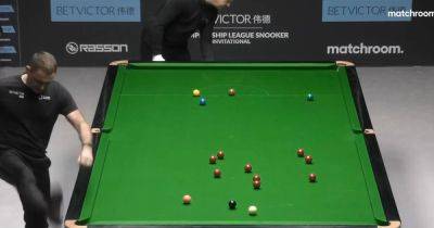 Andy Murray - Mark Selby - John Higgins - Chris Wakelin - Alexandra Palace - Kyren Wilson - Ronnie O'Sullivan lashes out at table in Masters warm-up event as frustrated snooker hero labels shot 'useless' - dailyrecord.co.uk