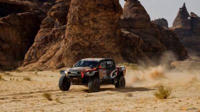 Nasser Al-Attiyah - Yazeed Al-Rajhi - Rallying-Lategan stretches Dakar lead, penalty denies Al-Attiyah stage win - channelnewsasia.com - Qatar - Spain - Usa - Australia - Botswana - South Africa - Saudi Arabia