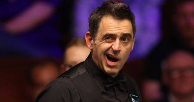 Ronnie Osullivan - Judd Trump - John Higgins - Ronnie O'Sullivan says he regrets 'snotting' X-rated Ali Carter rant as Rocket gears up for Masters return - dailyrecord.co.uk