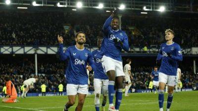Sean Dyche - Timothy Castagne - Raul Jimenez - Rodrigo Muniz - Joachim Andersen - Everton beat Peterborough in FA Cup after Dyche sacking - channelnewsasia.com - county Harrison - county Armstrong - city Cardiff