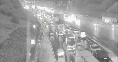 M6 traffic LIVE updates as lanes CLOSE and queues build up