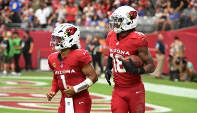 Kyler Murray - Norm Hall - Marvin Harrison-Junior - Cardinals legend Larry Fitzgerald has faith in Marvin Harrison Jr, Kyler Murray despite 'tough' division odds - foxnews.com - New York - Los Angeles - state Arizona - county Thomas - state Ohio