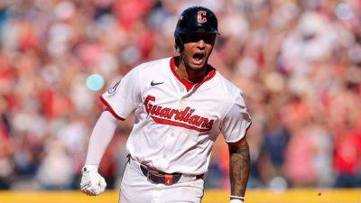 A.J.Hinch - Brayan Rocchio HR sparks 5-run inning as Guardians force Game 3 - ESPN - espn.com