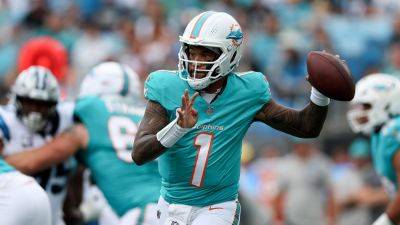Mike Macdaniel - Rebecca Blackwell - Colin Cowherd - Dolphins' Tua Tagovailoa explains how he tunes out noise and criticism - foxnews.com - county Miami - New York - state North Carolina - county Garden
