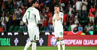Cristiano Ronaldo - Bruno Fernandes - Bernardo Silva - Nuno Mendes - Ruben Neves - Josh Cullen - Battling Ireland suffer stoppage-time heartbreak as Ruben Neves rescues Portugal - breakingnews.ie - Portugal - Ireland - Armenia