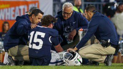 James Franklin - Drew Allar suffers season-ending injury as Penn State loses - ESPN - espn.com - state Oregon