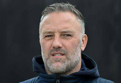 Folkestone Invicta manager Jay Saunders reacts to 4-1 FA Cup fourth quaifying round defeat at Southend United